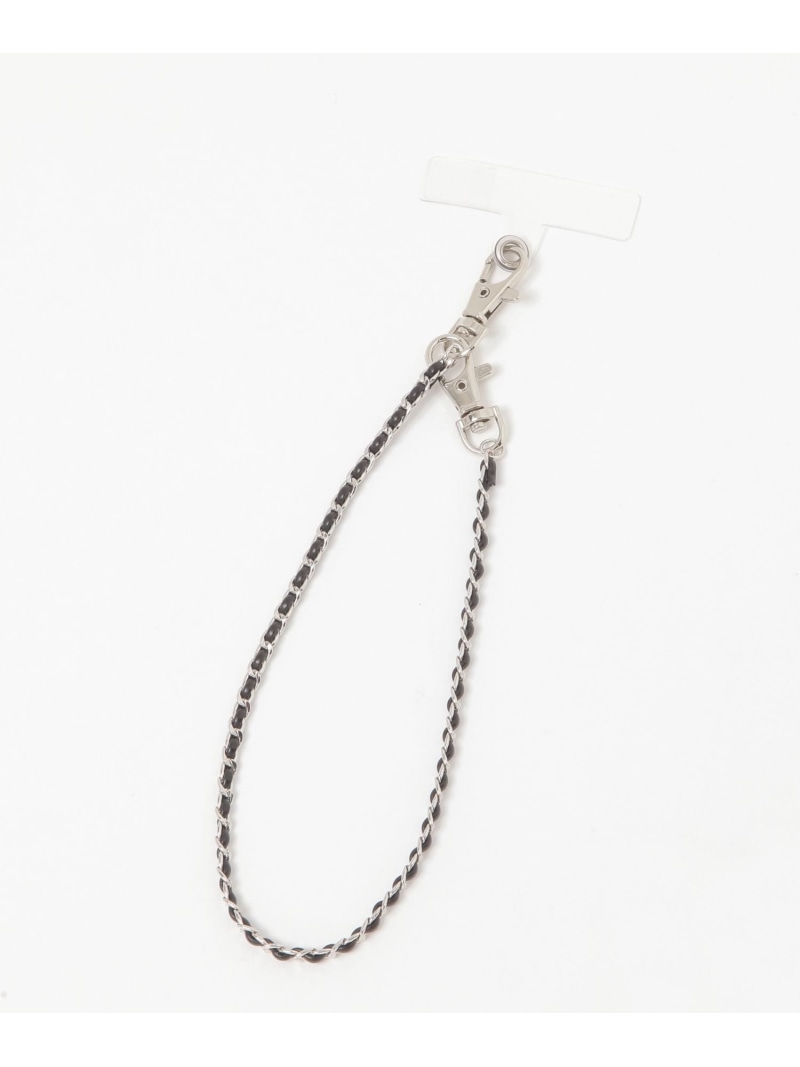 【SALE／36%OFF】マルチ細合皮スマホチャーム/490064 GLOBAL WORK グローバルワーク ファッション雑貨 チャーム・キーチェーン ブラック【RBA_E】[Rakuten Fashion] globalwork-10021159 GLOBAL WORK/グローバルワーク サンプル画像2