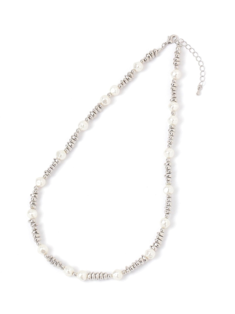 【SALE／20%OFF】シルバーカラー変形ネックレス/493342 GLOBAL WORK グローバルワーク アクセサリー・腕時計 ネックレス シルバー【RBA_E】[Rakuten Fashion] globalwork-10021169 GLOBAL WORK/グローバルワーク サンプル画像3