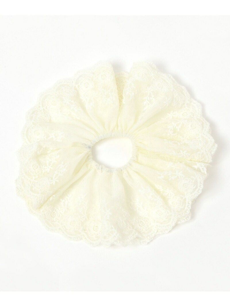 【SALE／40%OFF】BIGシシュウシュシュ/493525 GLOBAL WORK グローバルワーク ヘアアクセサリー ヘアゴム ブラウン ホワイト【RBA_E】[Rakuten Fashion] globalwork-10021184 GLOBAL WORK/グローバルワーク サンプル画像2