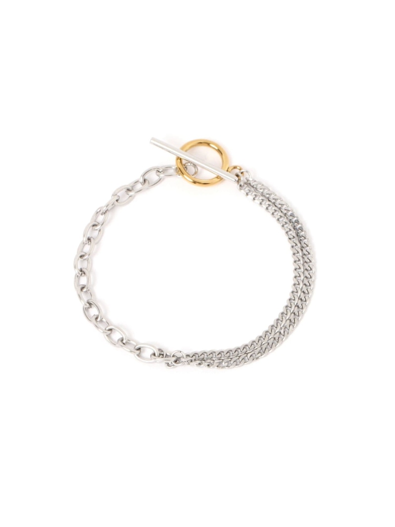 ステンレスチェーンブレス/796678 GLOBAL WORK グローバルワーク アクセサリー・腕時計 ブレスレット・バングル シルバー[Rakuten Fashion] globalwork-10023721 GLOBAL WORK/グローバルワーク サンプル画像2