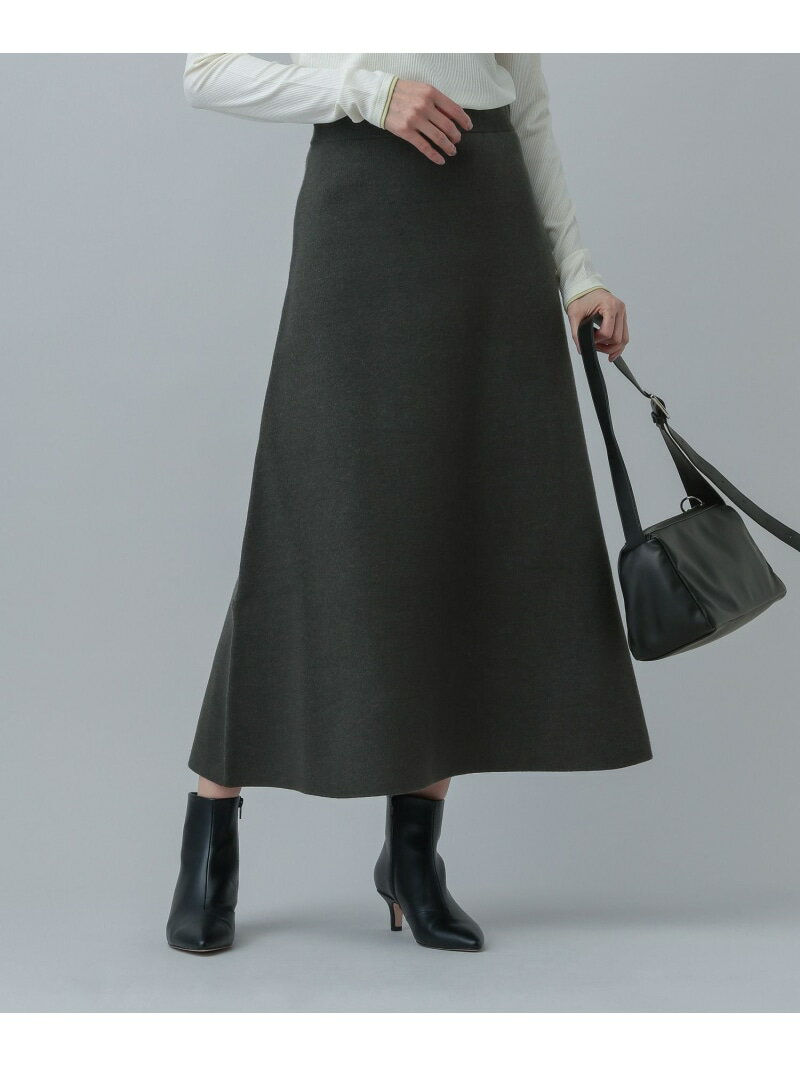 樂天商城 - 【SALE／40%OFF】MATINEE LINE/Wフェイスフレアスカート/640367 GLOBAL WORK グローバルワーク スカート ロング・マキシスカート グレー ブラウン【RBA_E】[Rakuten Fashion]