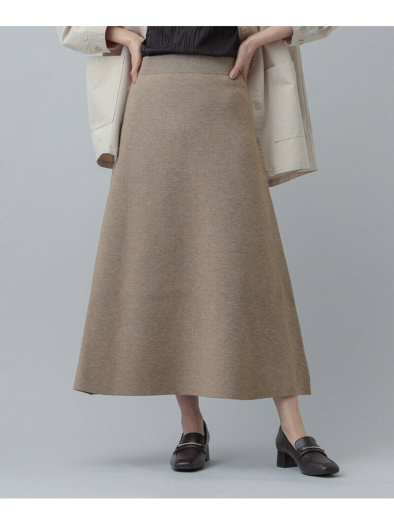 【SALE／52%OFF】MATINEE LINE/Wフェイスフレアスカート/640367 GLOBAL WORK グローバルワーク スカート ロング・マキシスカート グレー ブラウン【RBA_E】[Rakuten Fashion] globalwork-10022836 GLOBAL WORK/グローバルワーク サンプル画像3