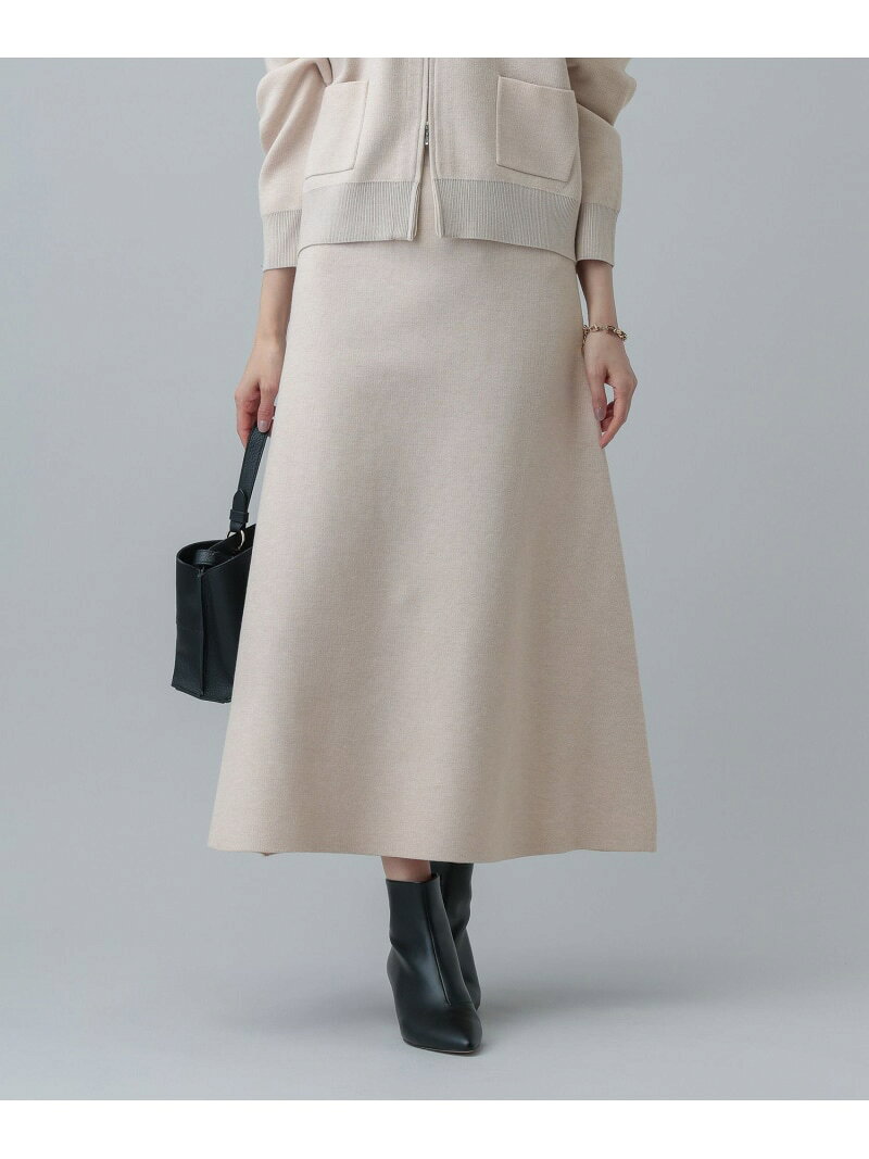 【SALE／52%OFF】MATINEE LINE/Wフェイスフレアスカート/640367 GLOBAL WORK グローバルワーク スカート ロング・マキシスカート グレー ブラウン【RBA_E】[Rakuten Fashion] globalwork-10022836 GLOBAL WORK/グローバルワーク サンプル画像2