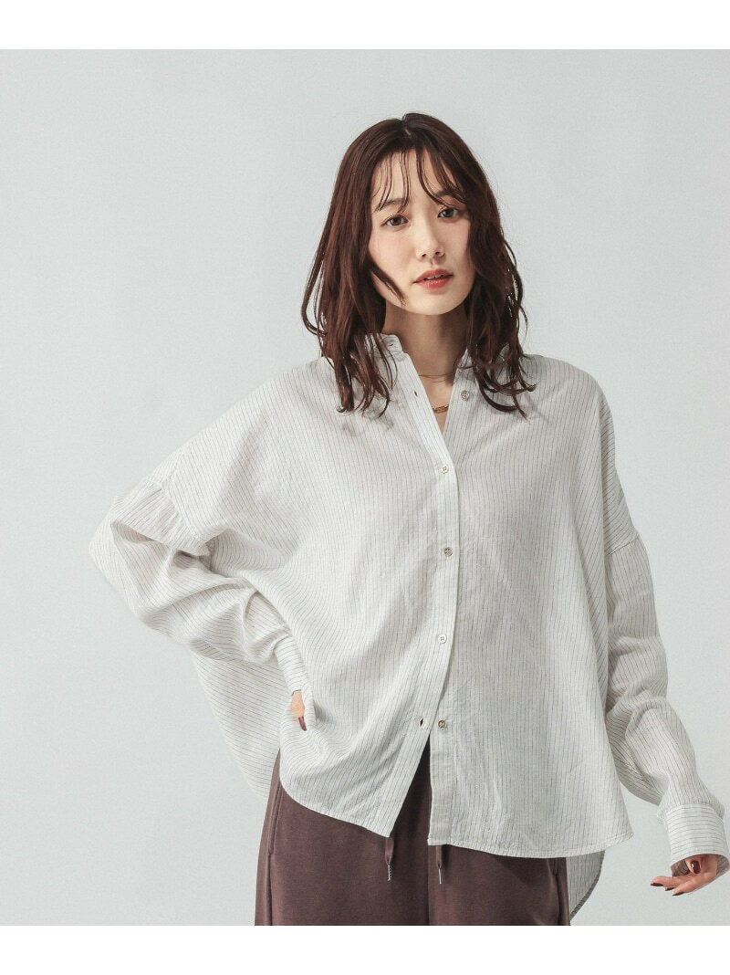 【SALE／40%OFF】フレンチリネンシャツ長袖/601244 GLOBAL WORK グローバルワーク ...