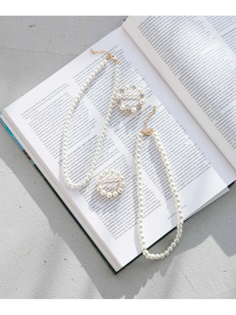 【SALE／30%OFF】パールネックレス&ブローチ/250180 GLOBAL WORK グローバルワーク アクセサリー・腕時計 ネックレス ゴールド【RBA_E】[Rakuten Fashion] globalwork-10020351 GLOBAL WORK/グローバルワーク サンプル画像3