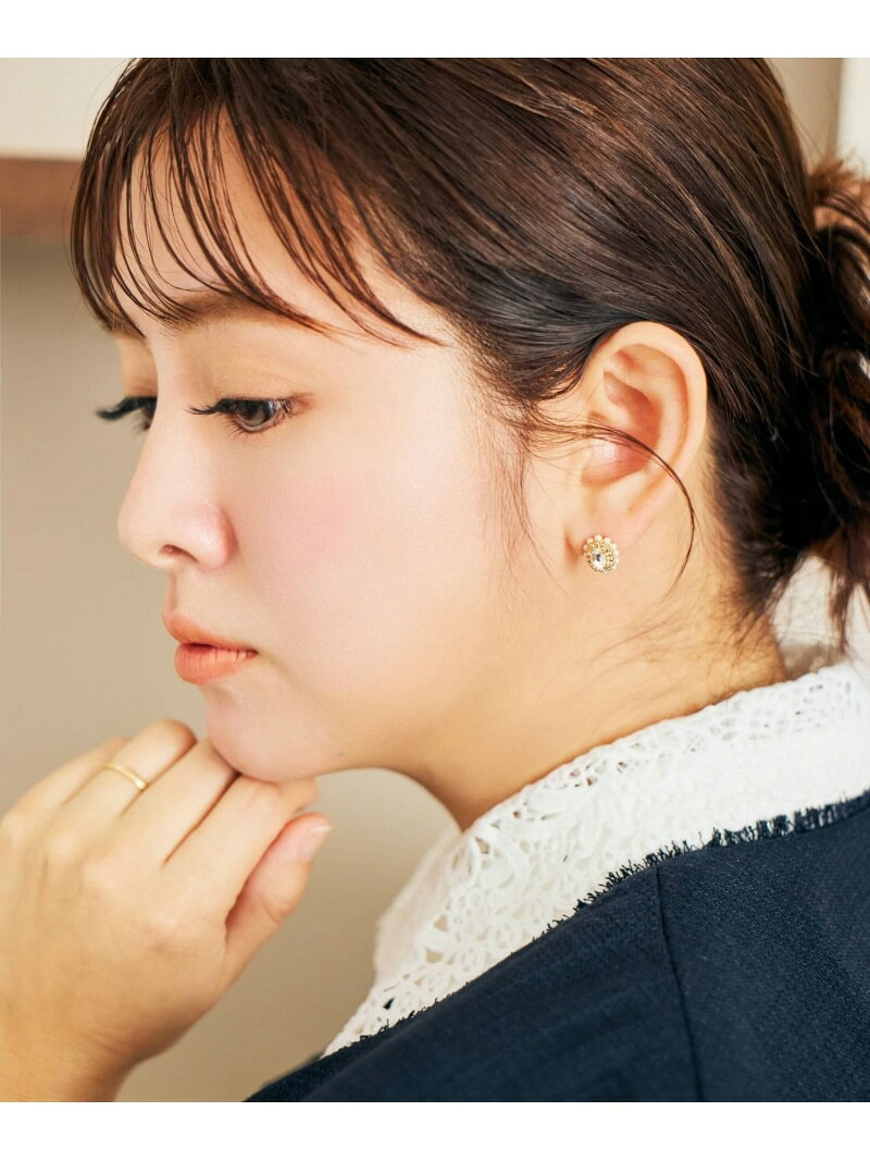 【SALE／50%OFF】菅谷梨沙子さんコラボ/プチパールピアス/643341 GLOBAL WORK グローバルワーク アクセサリー・腕時計 ピアス シルバー ゴールド【RBA_E】[Rakuten Fashion] globalwork-10022875 GLOBAL WORK/グローバルワーク サンプル画像2