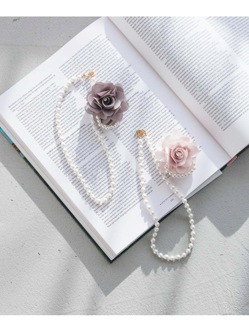 【SALE／44%OFF】シェルパール&コサージュ/250497 GLOBAL WORK グローバルワーク アクセサリー・腕時計 ネックレス ピンク グレー【RBA_E】[Rakuten Fashion] globalwork-10020350 GLOBAL WORK/グローバルワーク サンプル画像3