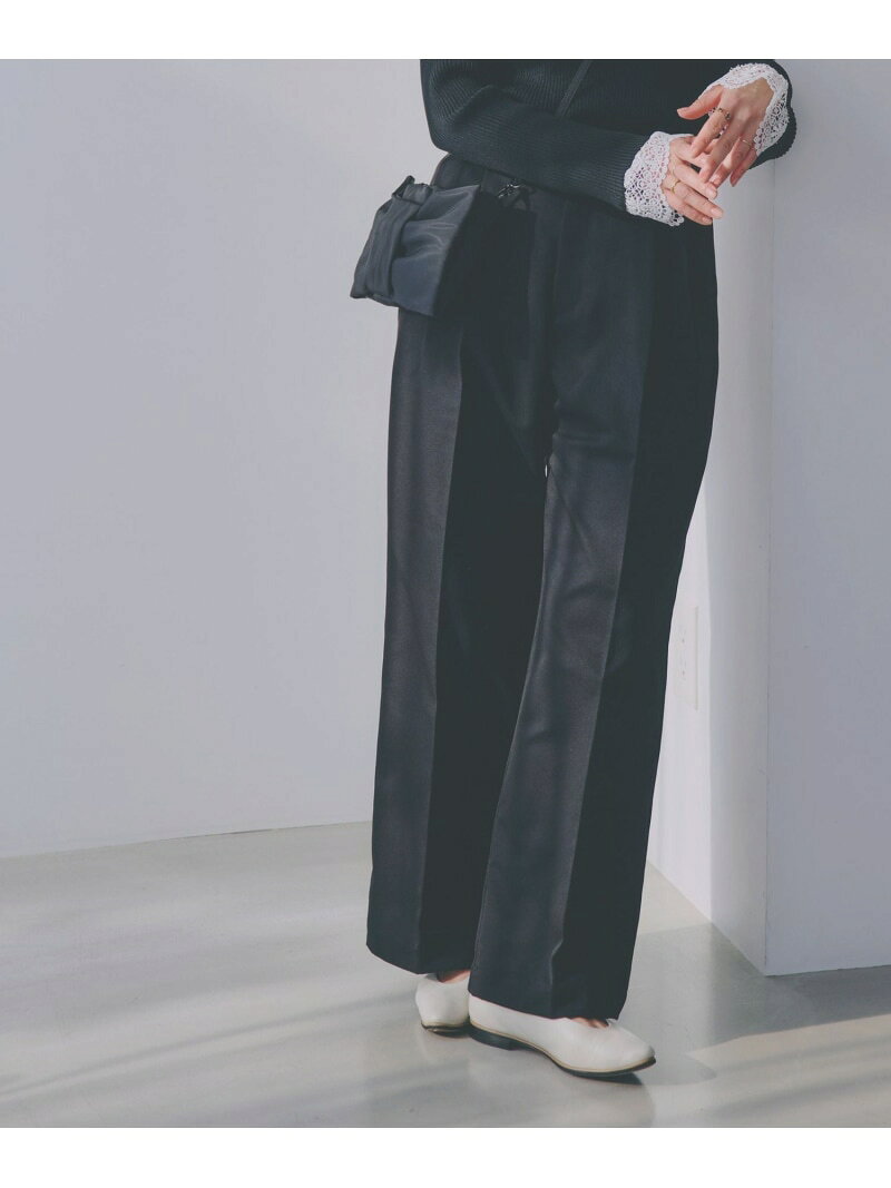 【SALE／70%OFF】高山直子さんコラボ/タックワイドチノパンツ/EiiS/289617 GLOBAL WORK グローバルワーク パンツ その他のパンツ ベージュ ブラック ホワイト【RBA_E】[Rakuten Fashion] globalwork-10023024 GLOBAL WORK/グローバルワーク サンプル画像3
