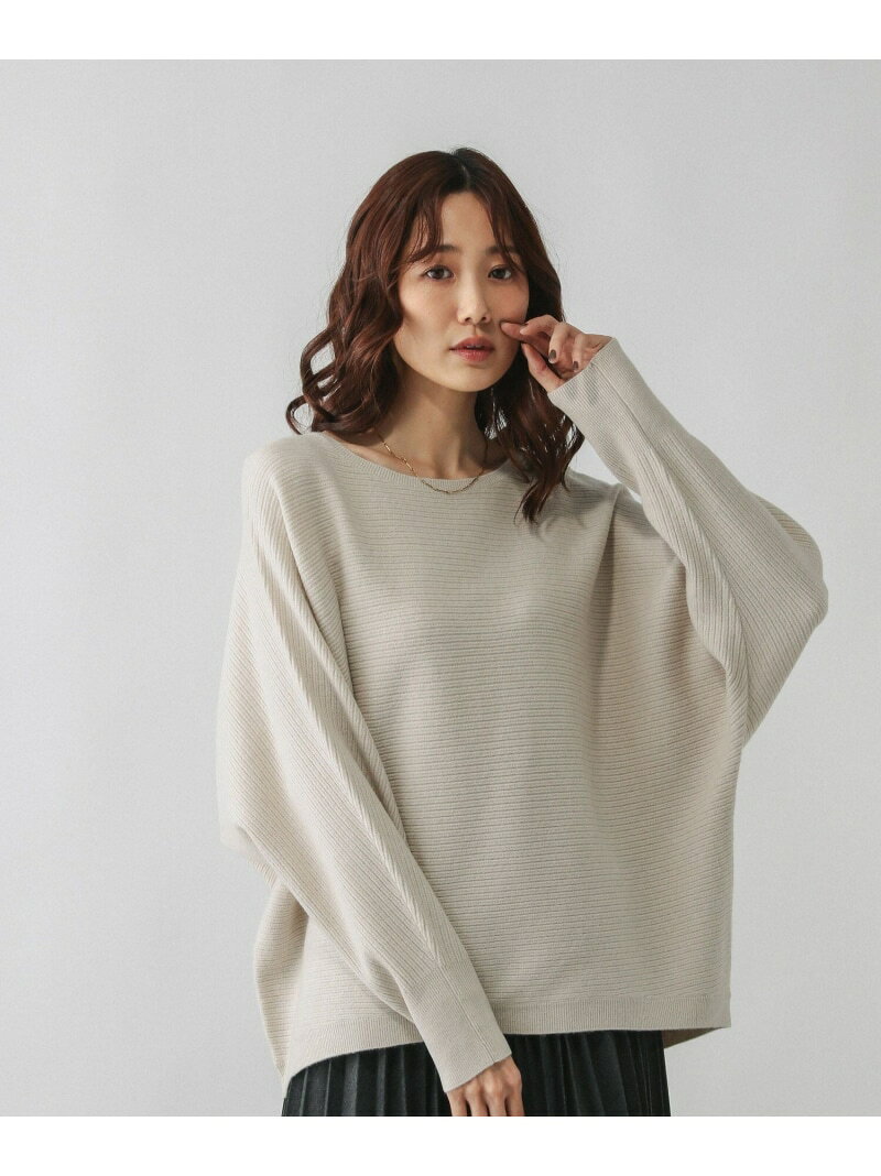 【SALE／50%OFF】ふわふわHugmeドルマンプルオーバー/595406 GLOBAL WORK グローバルワーク トップス ニット ピンク ネイビー ブルー【RBA_E】[Rakuten Fashion] globalwork-10022148 GLOBAL WORK/グローバルワーク サンプル画像2