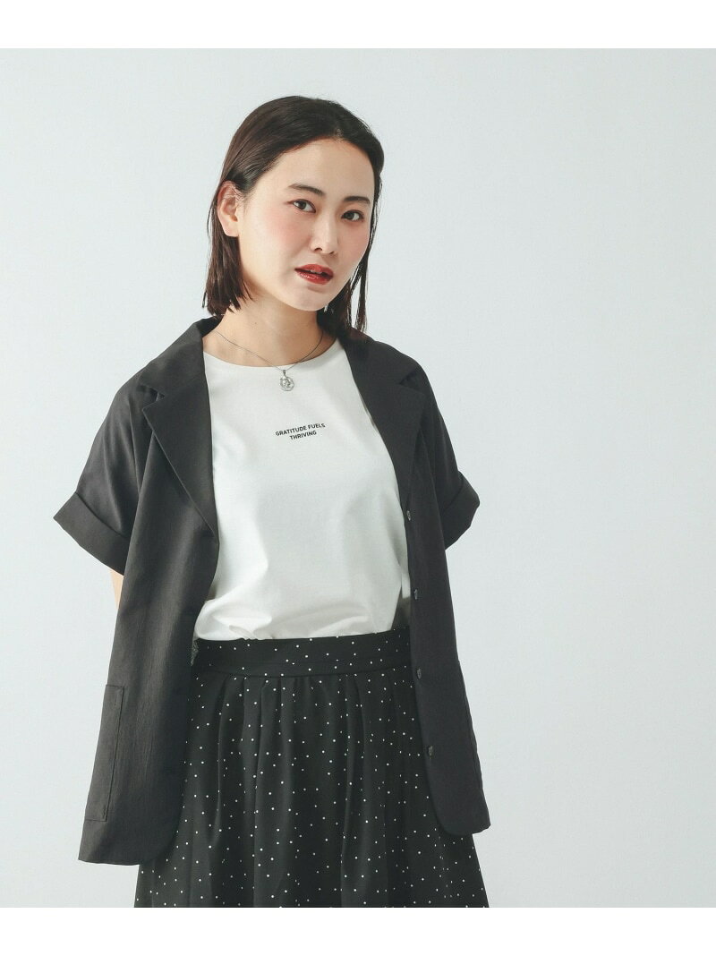 Airy Breezeシャツジャケット/645120 GLOBAL WORK グローバルワーク トップス シャツ・ブラウス グレー ブラウン[Rakuten Fashion] globalwork-10023635 GLOBAL WORK/グローバルワーク サンプル画像2