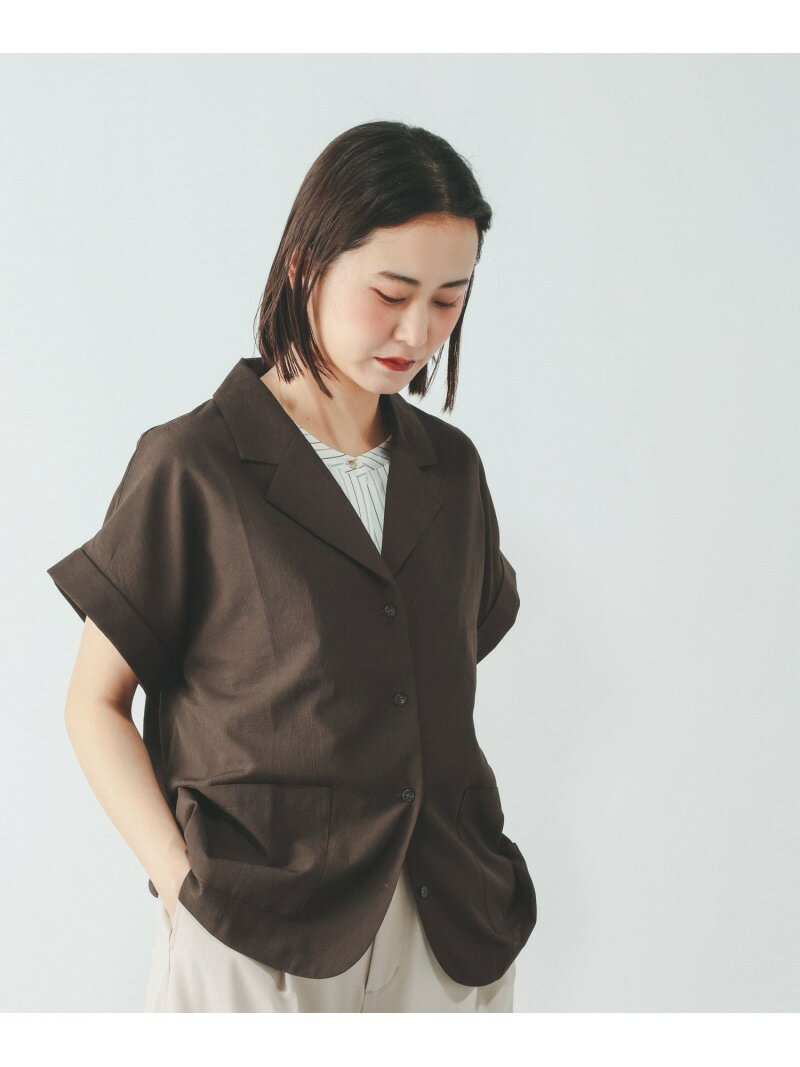 Airy Breezeシャツジャケット/645120 GLOBAL WORK グローバルワーク トップス シャツ ブラウス グレー ブラウン【送料無料】 Rakuten Fashion