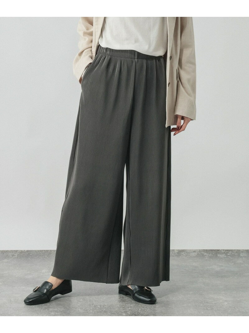 【SALE／60%OFF】セルフカットプリーツパンツ/638599 GLOBAL WORK グローバルワーク パンツ その他のパンツ グレー グリーン ホワイト ブラック ブラウン ネイビー【RBA_E】[Rakuten Fashion] globalwork-10022866 GLOBAL WORK/グローバルワーク サンプル画像3