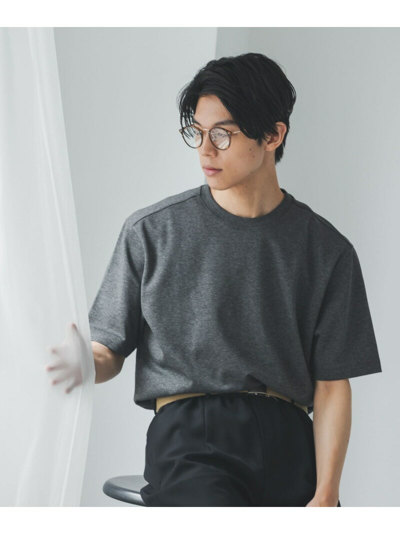 マイニチタキノウクルーTシャツ/636395 GLOBAL WORK グローバルワーク トップス カットソー・Tシャツ ブルー ネイビー グレー ブラック ホワイト[Rakuten Fashion]