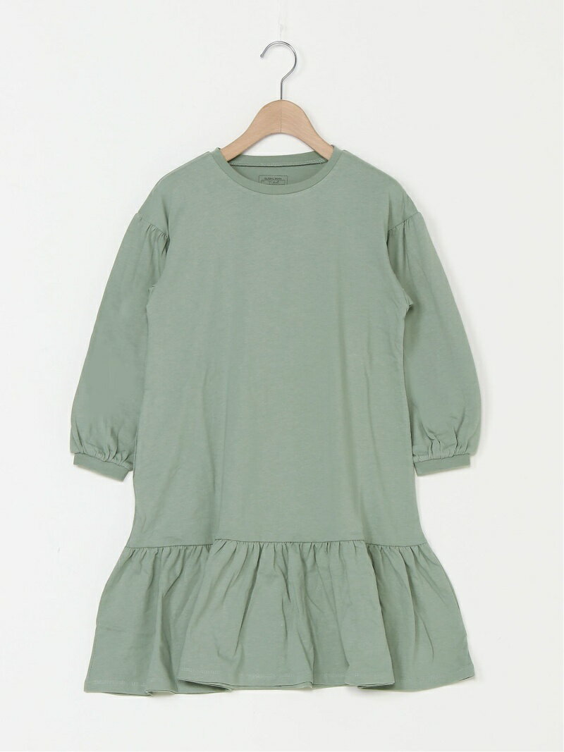 楽天市場 Sale 37 Off K ヘビロッtee ワンピース Global Work グローバルワーク ワンピース キッズワンピース グリーン ベージュ グレー Rba E Rakuten Fashion Global Work グローバルワーク