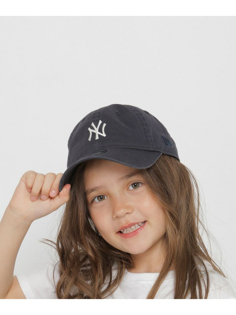 樂天商城 - NEWERA CAP/キッズ/618163 GLOBAL WORK グローバルワーク 帽子 キャップ ブラック ネイビー ホワイト[Rakuten Fashion]