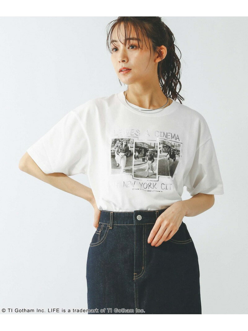 【SALE／40%OFF】LIFE PICTURE COLLECTION*プリントT半袖/329188 GLOBAL WORK グローバルワーク トップス カットソー・Tシャツ ホワイト【RBA_E】[Rakuten Fashion] globalwork-10020928 GLOBAL WORK/グローバルワーク サンプル画像2
