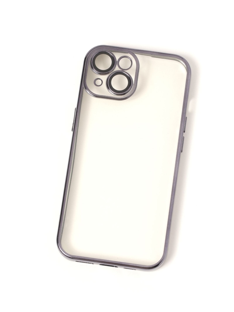 【SALE／30%OFF】フレームスマホケースiPhone13/14/15/16/147063 GLOBAL WORK グローバルワーク スマホグッズ・オーディオ機器 スマホ・タブレット・PCケース/カバー ゴールド シルバー ブラック【RBA_E】[Rakuten Fashion] globalwork-10019721 GLOBAL WORK/グローバルワーク サンプル画像3