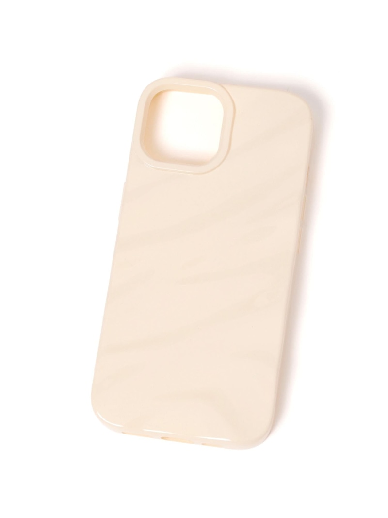 【SALE／20%OFF】うねり模様スマホケースiPhone13/14/15/147068 GLOBAL WORK グローバルワーク スマホグッズ・オーディオ機器 スマホ・タブレット・PCケース/カバー シルバー【RBA_E】[Rakuten Fashion] globalwork-10019718 GLOBAL WORK/グローバルワーク サンプル画像3