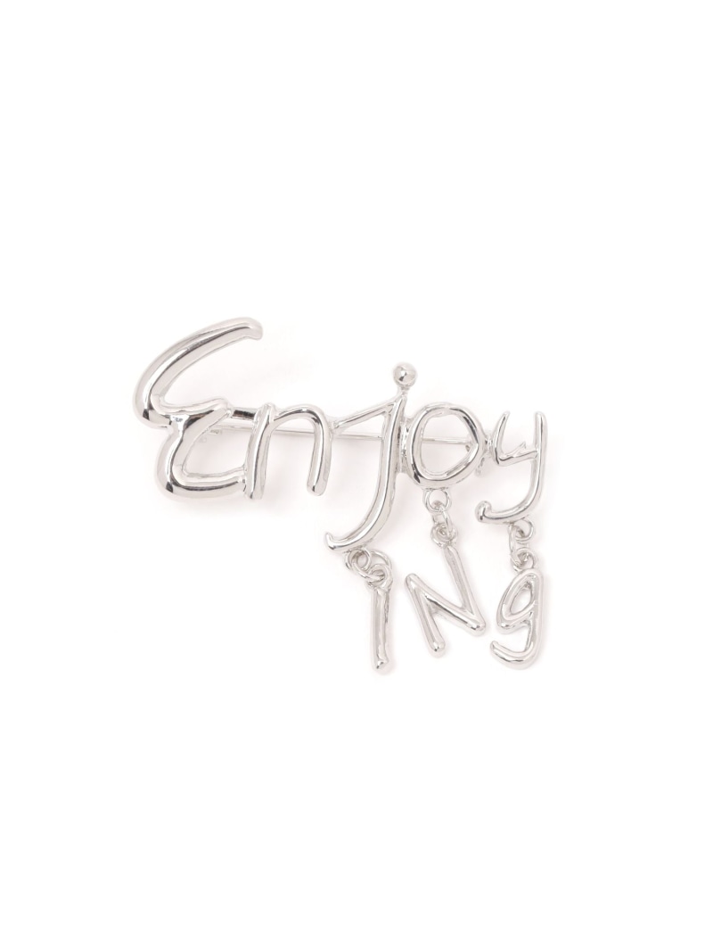 【SALE／20%OFF】ENJOYメタルブローチ/572440 GLOBAL WORK グローバルワーク アクセサリー・腕時計 ブローチ・コサージュ・バッジ シルバー ゴールド【RBA_E】[Rakuten Fashion] globalwork-10021388 GLOBAL WORK/グローバルワーク サンプル画像2