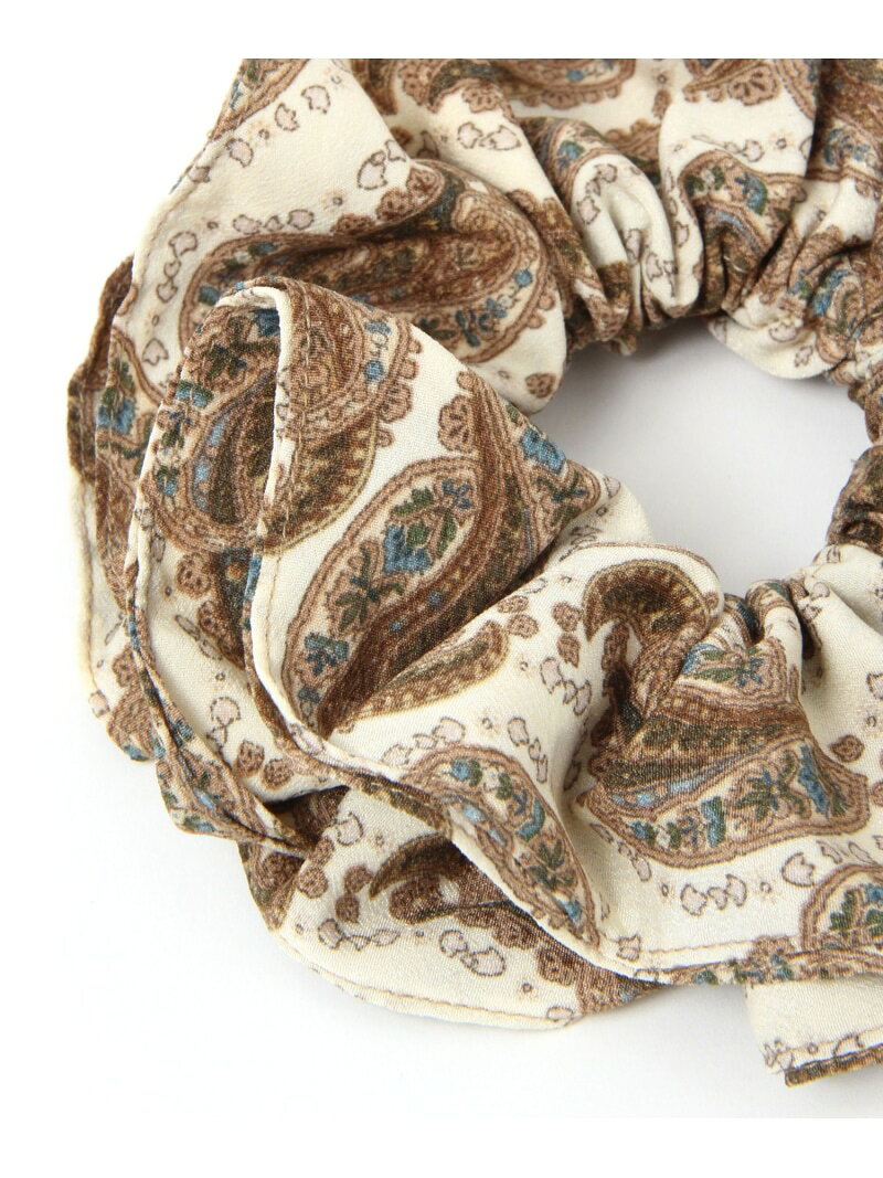 【SALE／50%OFF】フリルスカーフ柄シュシュ/581079 GLOBAL WORK グローバルワーク ヘアアクセサリー ヘアゴム グリーン【RBA_E】[Rakuten Fashion] globalwork-10021474 GLOBAL WORK/グローバルワーク サンプル画像3