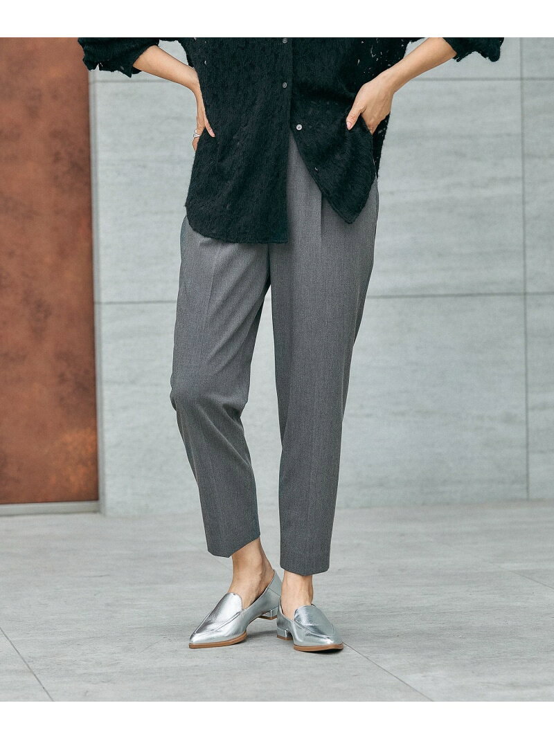 【SALE／20%OFF】ウツクシルエットテーパードパンツ/581006 GLOBAL WORK グローバルワーク パンツ その他のパンツ ブルー ネイビー ベージュ ブラウン ブラック グレー【RBA_E】【送料無料】[Rakuten Fashion] globalwork-10022288 GLOBAL WORK/グローバルワーク サンプル画像2