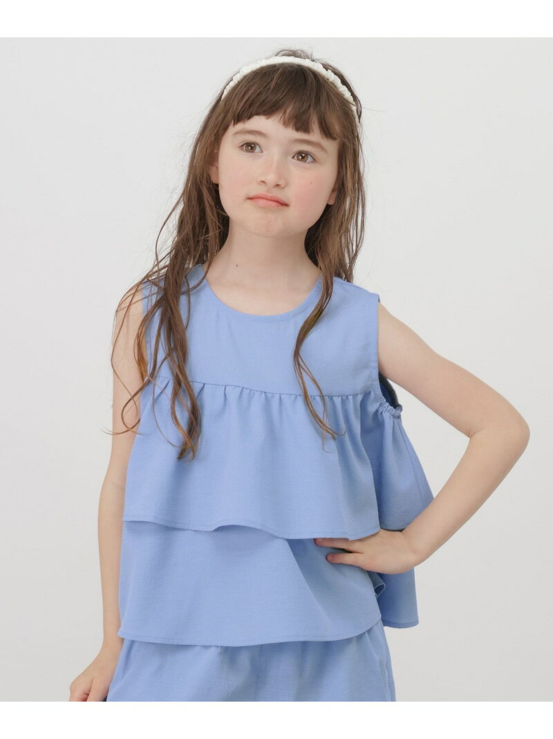 樂天商城 - Airy Breezeブラウス/キッズ/647383 GLOBAL WORK グローバルワーク トップス シャツ・ブラウス ブルー ブラック【先行予約】*[Rakuten Fashion]