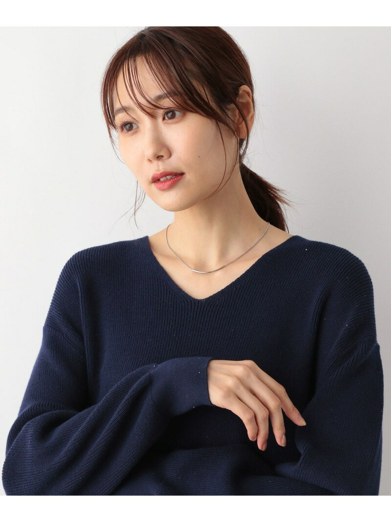 MATINEE LINE/スパンコールニットプルオーバー/138844 GLOBAL WORK グロ ...