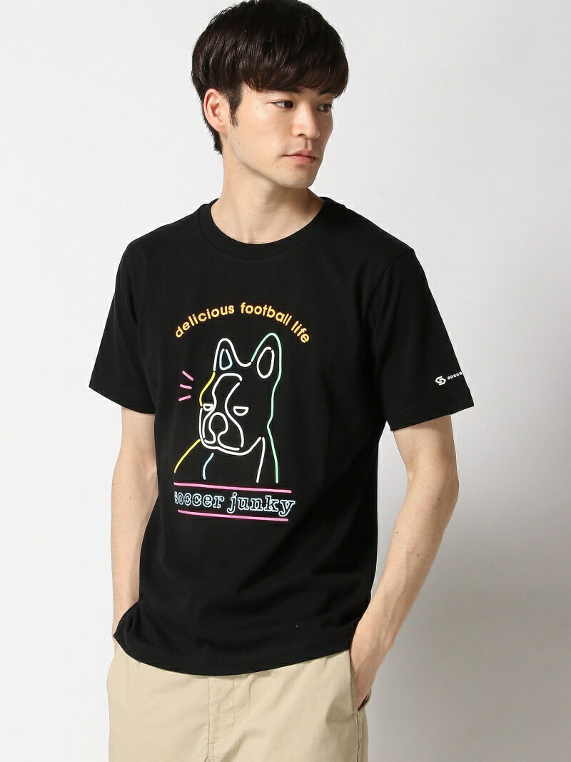 【SALE／73%OFF】(M)サッカージャンキーT/MENS GLOBAL WORK グローバルワーク トップス カットソー・Tシャツ ブラック ネイビー ホワイト イエロー【RBA_E】[Rakuten Fashion]