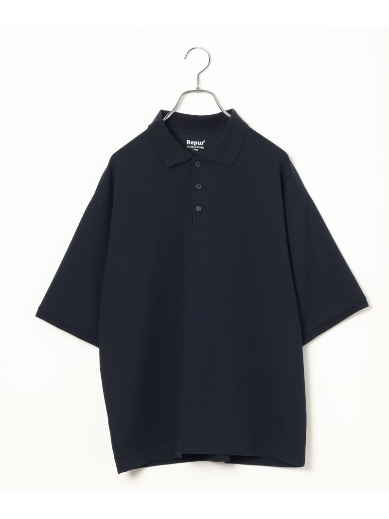 抗菌防臭カノコポロシャツ/1046550 GLOBAL WORK グローバルワーク トップス ポ