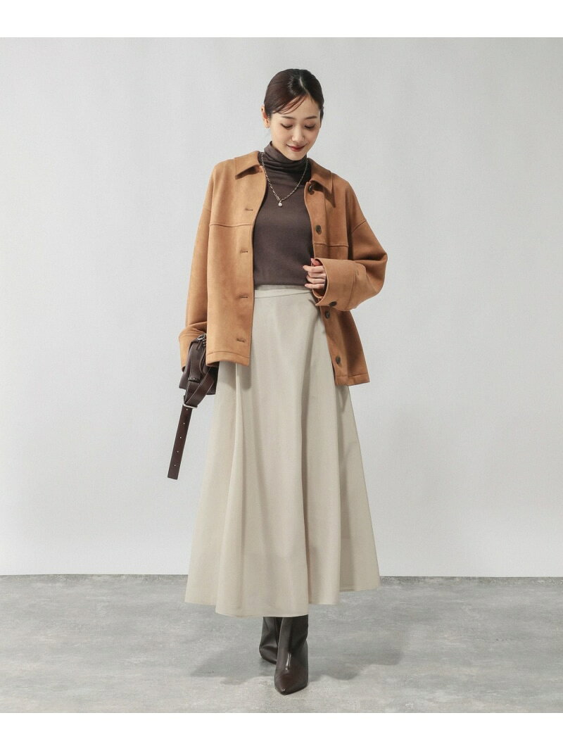 【SALE／40%OFF】ヴィンテージライクフレアスカート/601006 GLOBAL WORK グローバルワーク スカート ロング・マキシスカート グレー ブラウン【RBA_E】[Rakuten Fashion] globalwork-10022540 GLOBAL WORK/グローバルワーク サンプル画像3