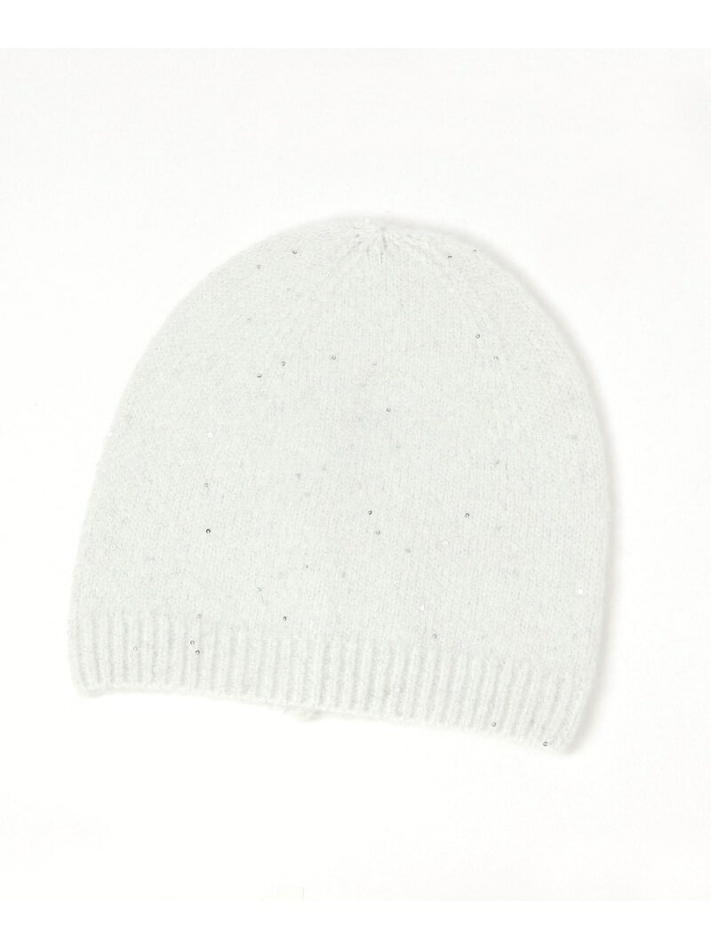【SALE／20%OFF】スパンコールニットワッチ/595335 GLOBAL WORK グローバルワーク 帽子 ニット帽・ビーニー ベージュ グレー ブラック【RBA_E】[Rakuten Fashion] globalwork-10022086 GLOBAL WORK/グローバルワーク サンプル画像2