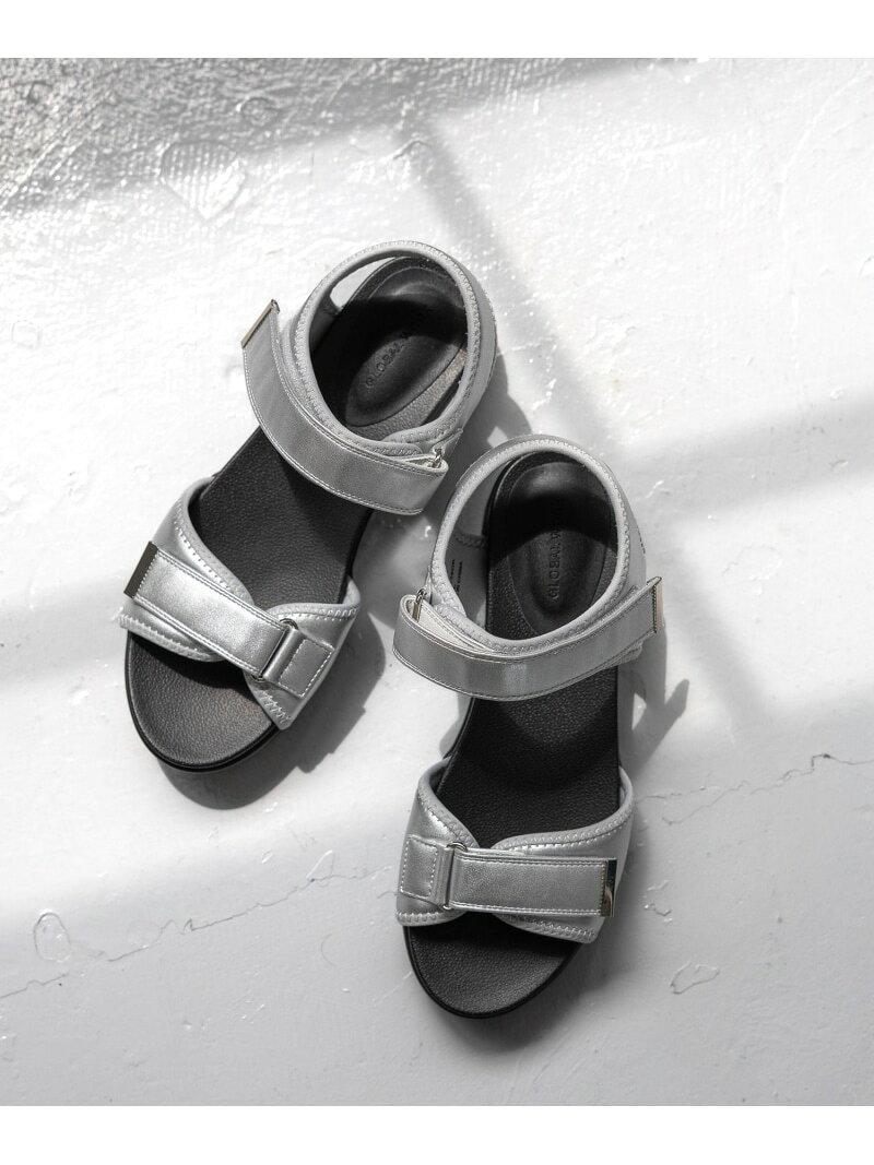 【SALE／30%OFF】らくっションスニーカーサンダル/319624 GLOBAL WORK グローバルワーク シューズ・靴 サンダル シルバー ブラック グレー【RBA_E】[Rakuten Fashion] globalwork-10021010 GLOBAL WORK/グローバルワーク サンプル画像3