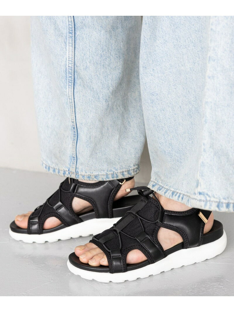 【SALE／30%OFF】らくっションコードスニーカーサンダル/323163 GLOBAL WORK グローバルワーク シューズ・靴 サンダル ホワイト グレー シルバー ブラック【RBA_E】[Rakuten Fashion] globalwork-10021022 GLOBAL WORK/グローバルワーク サンプル画像3