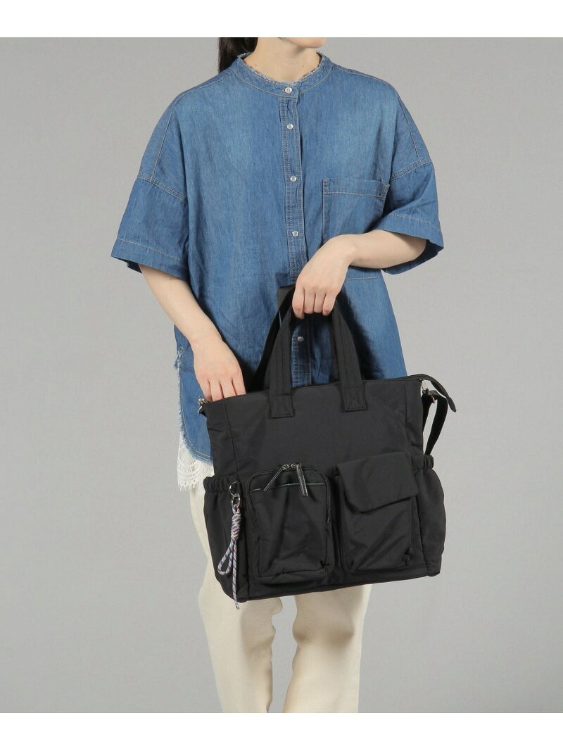 パフユートート/1018006 GLOBAL WORK グローバルワーク バッグ トートバッグ ブラック【送料無料】[Rakuten Fashion] globalwork-10023936 GLOBAL WORK/グローバルワーク サンプル画像2