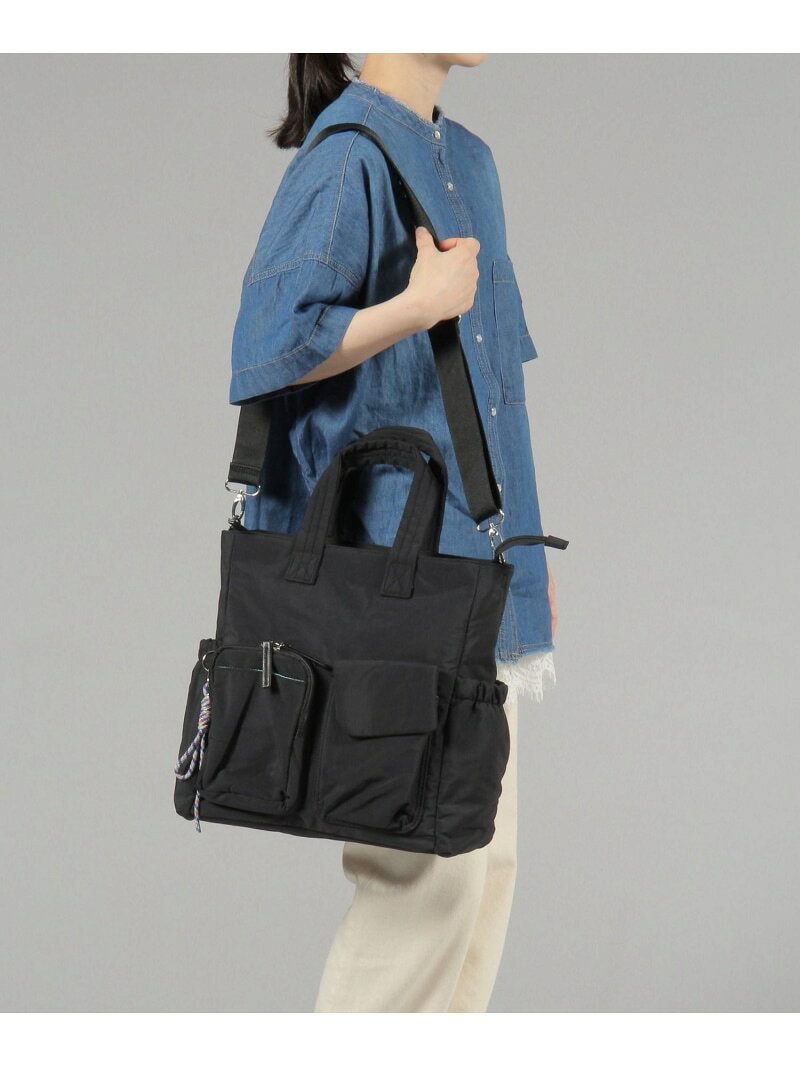 パフユートート/1018006 GLOBAL WORK グローバルワーク バッグ トートバッグ ブラック【送料無料】[Rakuten Fashion] globalwork-10023936 GLOBAL WORK/グローバルワーク サンプル画像3