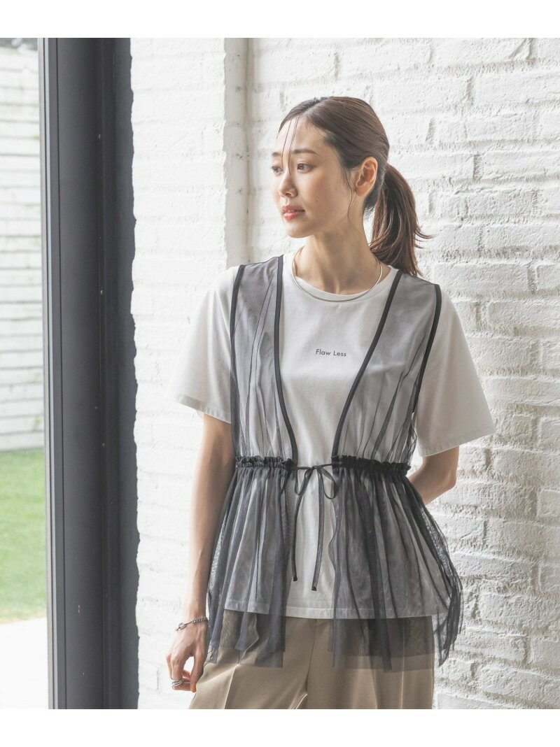 樂天商城 - 【SALE／20%OFF】チュールベストインナーセット/327102 GLOBAL WORK グローバルワーク トップス カットソー・Tシャツ グレー ブラック【RBA_E】[Rakuten Fashion]