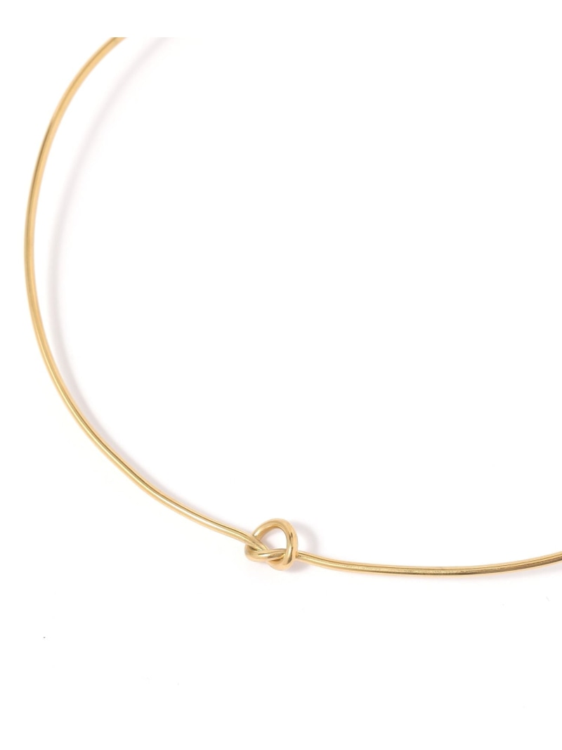 【SALE／60%OFF】ステンレスノットチョーカー/591040 GLOBAL WORK グローバルワーク アクセサリー・腕時計 ネックレス ゴールド シルバー【RBA_E】[Rakuten Fashion] globalwork-10021827 GLOBAL WORK/グローバルワーク サンプル画像3
