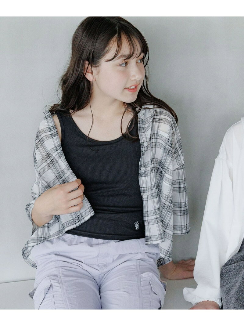 【SALE／50%OFF】コットンキャンディ*DRYカップ付きタンク/キッズ/321461 GLOBAL W...