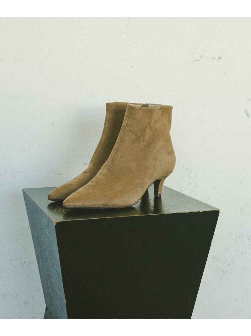 【SALE／52%OFF】らくっションポインテッドヒールブーツ/611135 GLOBAL WORK グローバルワーク シューズ・靴 ブーツ ベージュ ブラック【RBA_E】[Rakuten Fashion] globalwork-10022450 GLOBAL WORK/グローバルワーク サンプル画像2