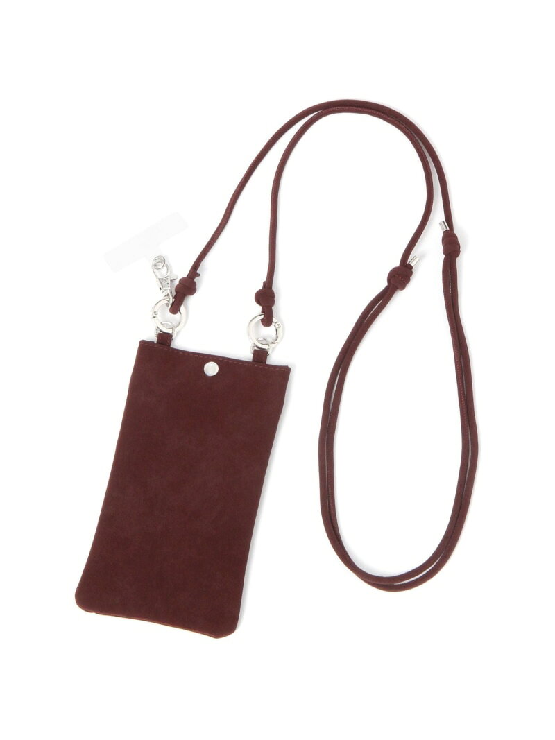 【SALE／30%OFF】スエード風2WAYスマホショルダー/592947 GLOBAL WORK グローバルワーク スマホグッズ・オーディオ機器 スマホ・タブレット・PCケース/カバー レッド ブラウン ブラック【RBA_E】[Rakuten Fashion] globalwork-10021852 GLOBAL WORK/グローバルワーク サンプル画像3