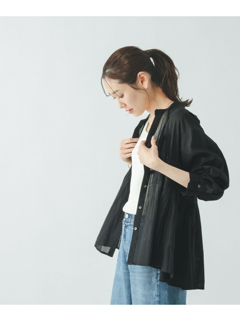 樂天商城 - meets India/ハシゴレースブラウス/601190 GLOBAL WORK グローバルワーク トップス シャツ・ブラウス ブラック イエロー ホワイト ブルー【送料無料】[Rakuten Fashion]