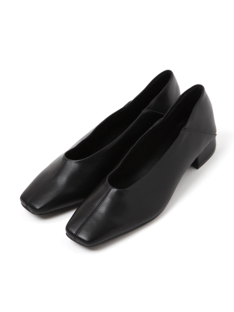 【SALE／50%OFF】らくっションスクエアトゥヒールパンプス/591541 GLOBAL WORK グローバルワーク シューズ・靴 パンプス ブラック ベージュ シルバー【RBA_E】[Rakuten Fashion] globalwork-10021912 GLOBAL WORK/グローバルワーク サンプル画像2