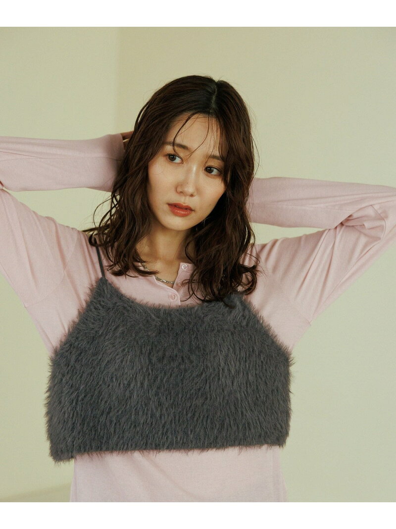 シャギービスチェ/1051191 GLOBAL WORK グローバルワーク トップス ベスト・ジレ グレー ホワイト【送料無料】[Rakuten Fashion] globalwork-10024150 GLOBAL WORK/グローバルワーク パッケージ画像