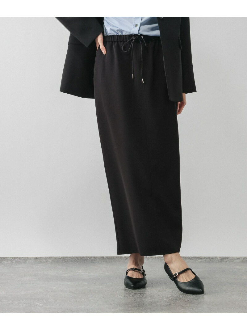 【SALE／44%OFF】ウツクシルエットWクロスIラインスカート/601001 GLOBAL WORK グローバルワーク スカート ロング・マキシスカート ブラウン グレー ブラック【RBA_E】[Rakuten Fashion] globalwork-10022595 GLOBAL WORK/グローバルワーク サンプル画像2