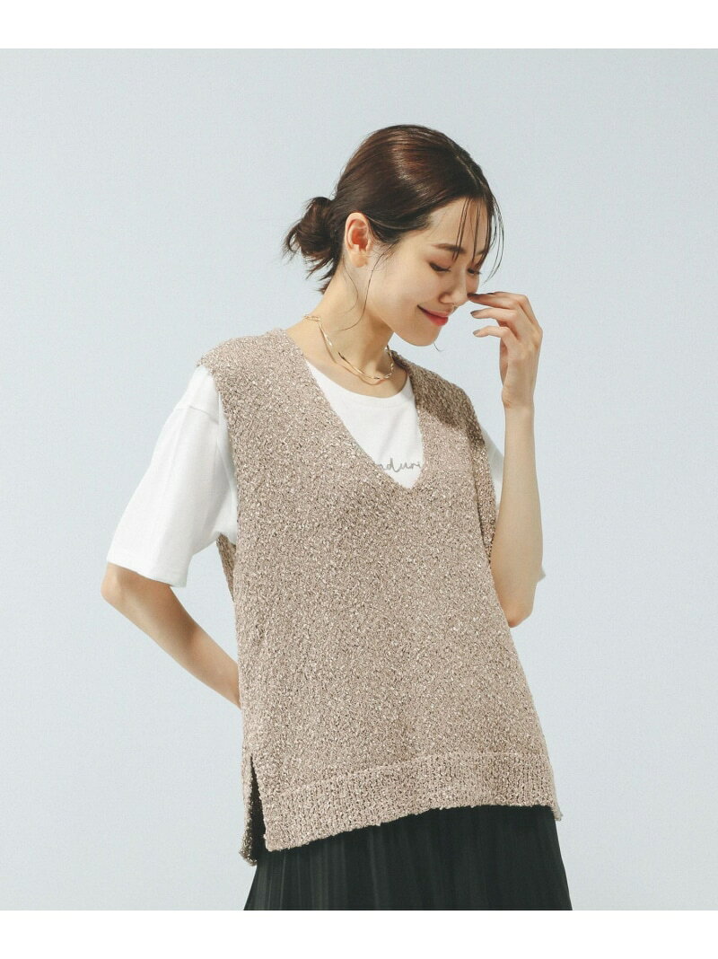 【SALE／70%OFF】テープヤーンベスト*半袖Tシャツ/575209 GLOBAL WORK グローバルワーク トップス カットソー・Tシャツ ホワイト【RBA_E】[Rakuten Fashion] globalwork-10021434 GLOBAL WORK/グローバルワーク サンプル画像3