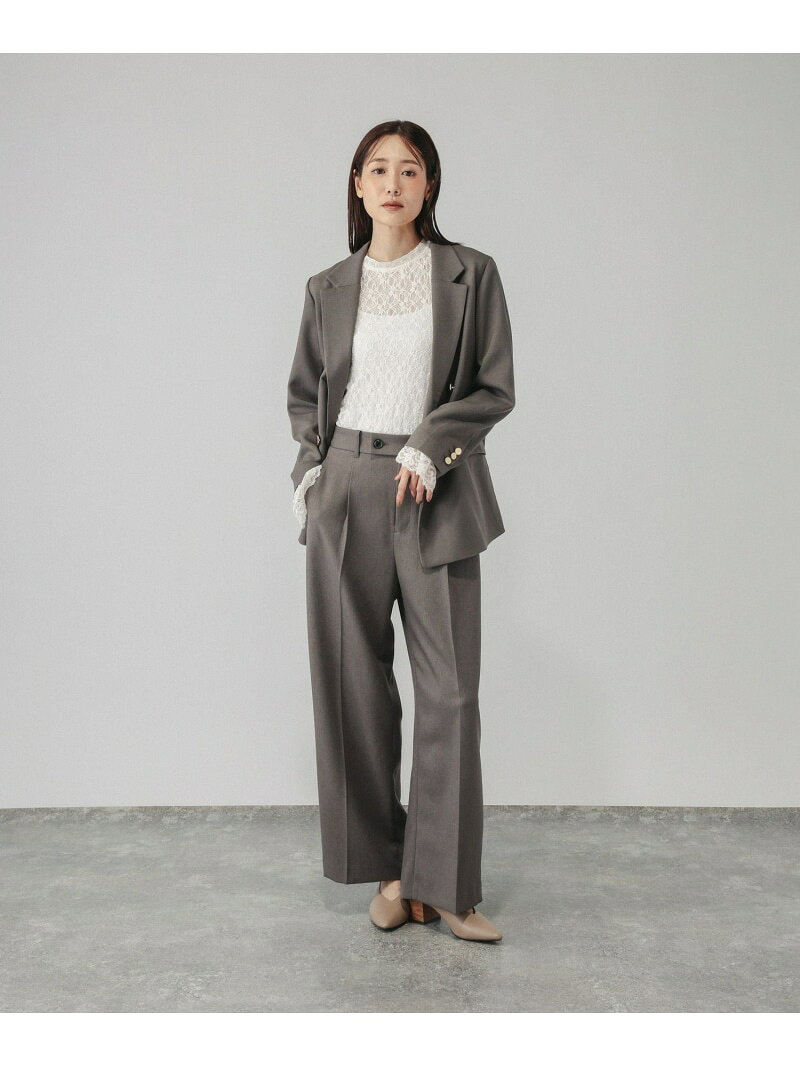 フレアスリーブレースプルオーバー/1046128 GLOBAL WORK グローバルワーク トップス カットソー・Tシャツ ホワイト ブラック[Rakuten Fashion] globalwork-10024368 GLOBAL WORK/グローバルワーク サンプル画像3