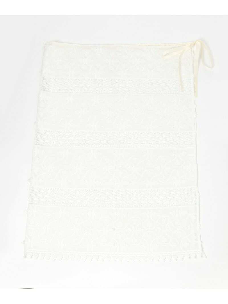 【SALE／30%OFF】レースラップスカーフ/587254 GLOBAL WORK グローバルワーク ファッション雑貨 スカーフ・バンダナ ホワイト【RBA_E】[Rakuten Fashion] globalwork-10021626 GLOBAL WORK/グローバルワーク サンプル画像3