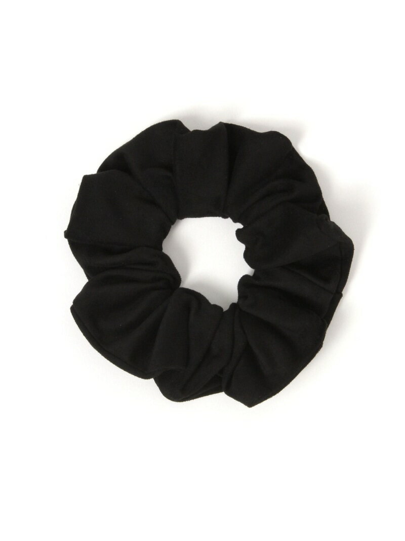 フェイクスエードシュシュ/619152 GLOBAL WORK グローバルワーク ヘアアクセサリー ヘアゴム ブラック ..