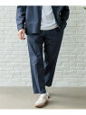 【SALE/40%OFF】アーバンデニムクリーンワイドパンツ/115870 GLOBAL WORK グローバルワーク トップス その他のトップス ブルー【RBA...