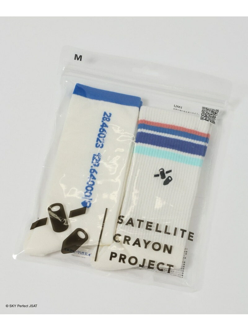 【SALE／40%OFF】【SATELLITE CRAYON PROJECT】2Pソックス/669760 GLOBAL WORK グローバルワーク 靴下・レッグウェア 靴下【RBA_E】[Rakuten Fashion] globalwork-10023786 GLOBAL WORK/グローバルワーク サンプル画像2